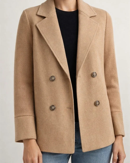 Spring New Arrival Women's Fashionable Woolen Suit Collar Tweed Jacket | JRSEE:5f1f5f5f-450f-427a-933b-7817afc39a63