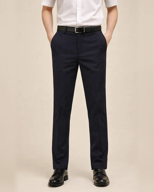 Spring/Summer Men's Dress Pants Business Casual Pants Ice Silk Stretch Men's Pants Loose Straight Leg Pants | JRSEE:16cdaedd-8d8c-4868-a5df-4fa5b54488b6