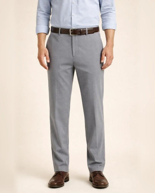 Spring/Summer Men's Dress Pants Business Casual Pants Ice Silk Stretch Men's Pants Loose Straight Leg Pants | JRSEE:005a58ff-f645-40be-a6b6-79ab08d37392