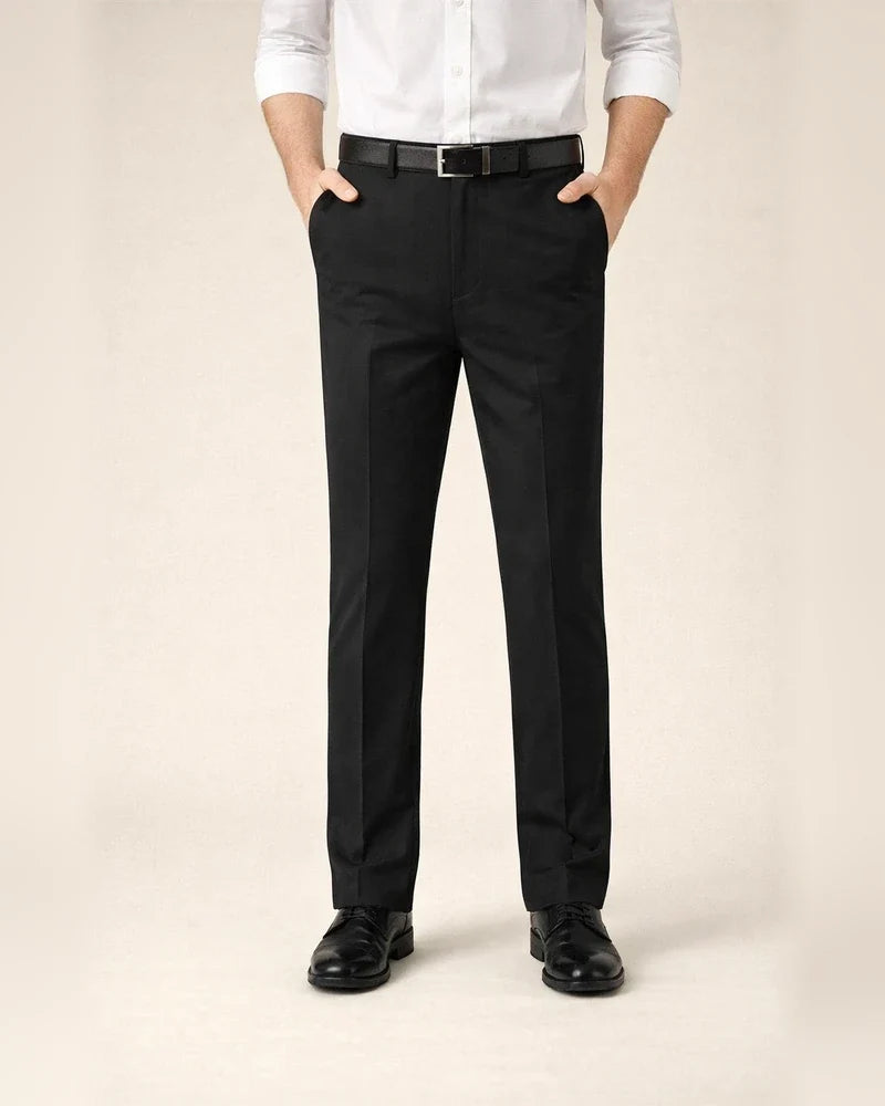 Spring/Summer Men's Dress Pants Business Casual Pants Ice Silk Stretch Men's Pants Loose Straight Leg Pants | JRSEE:52b2d3ef-8a47-4922-b4e4-6102ad593f60