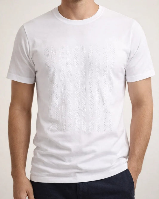 Spring/Summer New Arrival Embroidered Short Sleeve Casual Men's Fashion T-Shirt | JRSEE:d3cbc51c-3382-4276-a5a9-701f725dc517