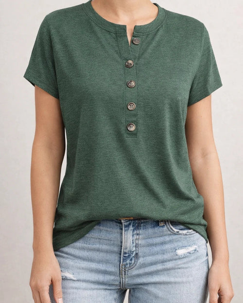 Spring/Summer Women's New Arrival Solid Color Fashion Short-Sleeve T-Shirt | JRSEE:954cbae4-a597-4852-987e-1e8452f80251