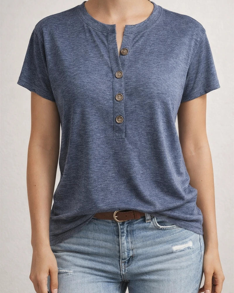 Spring/Summer Women's New Arrival Solid Color Fashion Short-Sleeve T-Shirt | JRSEE:1e6f3671-9a4c-41dd-8392-9427fb37b668
