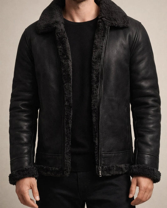 Street Trend New Fur One Men's Jacket Thickened Fur Medium Long Jacket Faux Leather Velvet Menswear | JRSEE:e42a0879-4702-427d-a8b5-ac1f9b492805