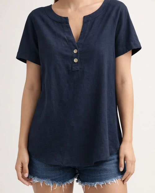 Summer Casual Shirt Loose Women's Fashion Cotton Linen Shirt Top | JRSEE:2876af58-024c-4b41-ac73-d47fc18b1e4e