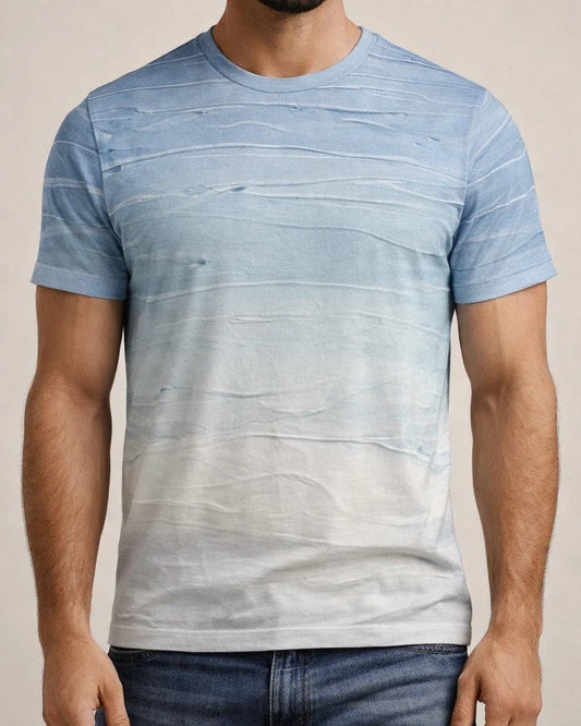 Summer Men's 3D Digital Print Retro Casual Round Neck Short-Sleeve T-shirt | JRSEE:891a9c71-5140-48c7-9585-18c539372261