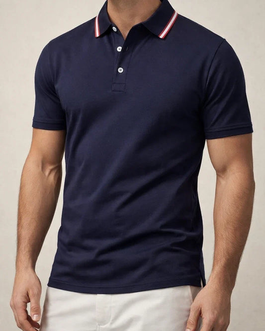 Summer Men's Casual Business Golf Quick-drying POLO Shirt Short-sleeved | JRSEE:95de0da7-2adf-451c-b712-e10597816708