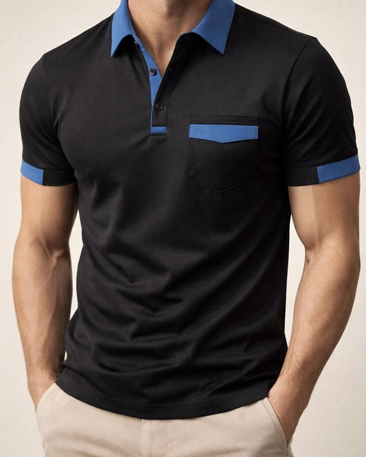 Summer Men's Colorful Pockets POLO Shirt Sports Polo Shirt Loose Type Casual Short-sleeved Polo Shirt | JRSEE:c1f49713-7aff-458d-9b0e-4c6d9e8991c1