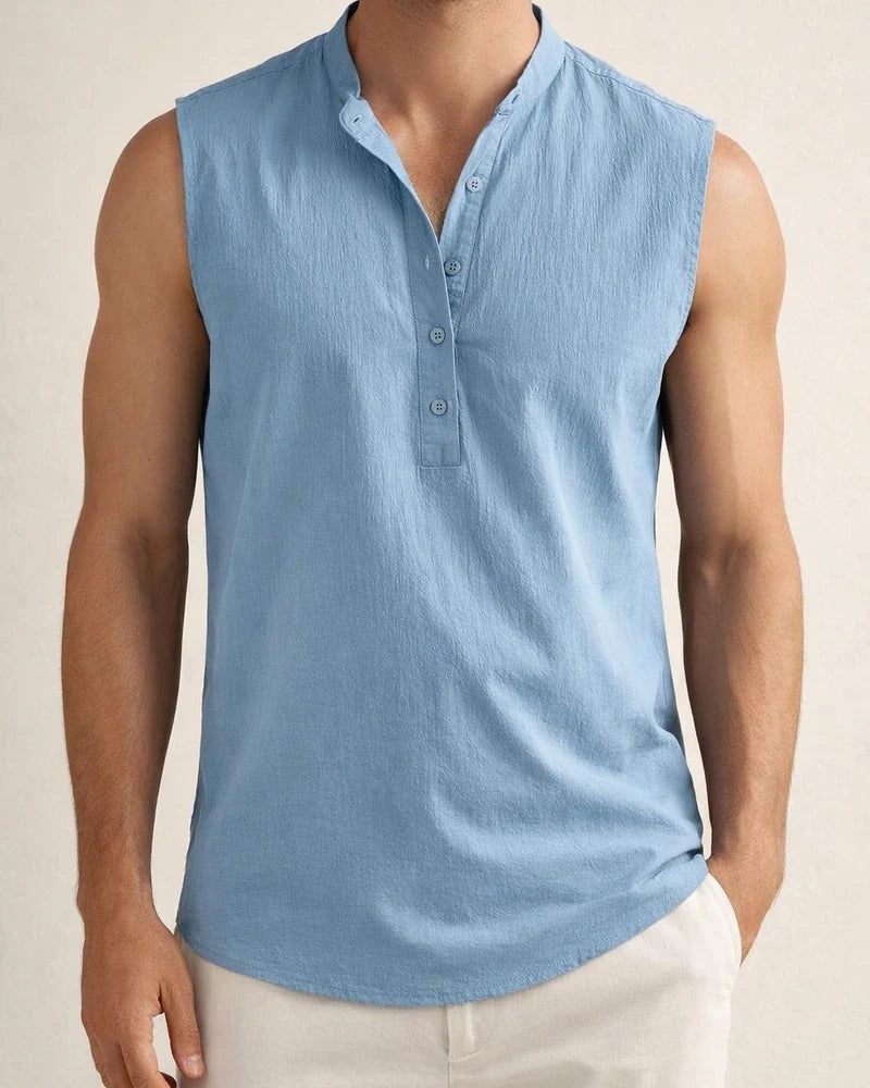 Summer Men's New Sleeveless Bottoming Shirt Men's Casual Undershirt Tops | JRSEE:553801dd-60f2-42cc-8d68-f0316a095fe9