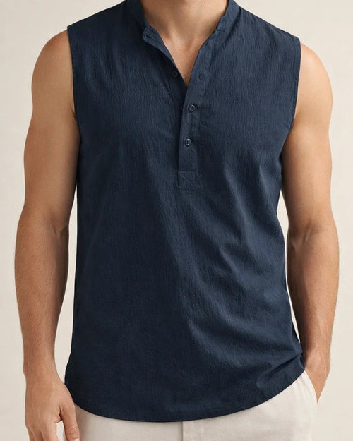 Summer Men's New Sleeveless Bottoming Shirt Men's Casual Undershirt Tops | JRSEE:7509990a-b938-4f2d-b655-8a2b9a99386d