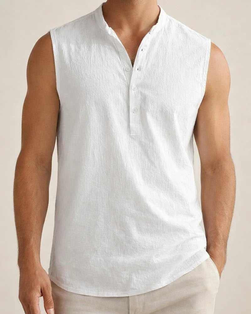 Summer Men's New Sleeveless Bottoming Shirt Men's Casual Undershirt Tops | JRSEE:1ee54ec7-3264-44b7-b28d-0ae91fedf214
