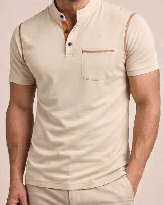 Summer Men's Solid Color Short-sleeved Polo Shirt Men's Polo Shirt | JRSEE:5c8da2d3-e61f-487d-afdf-87268225634f