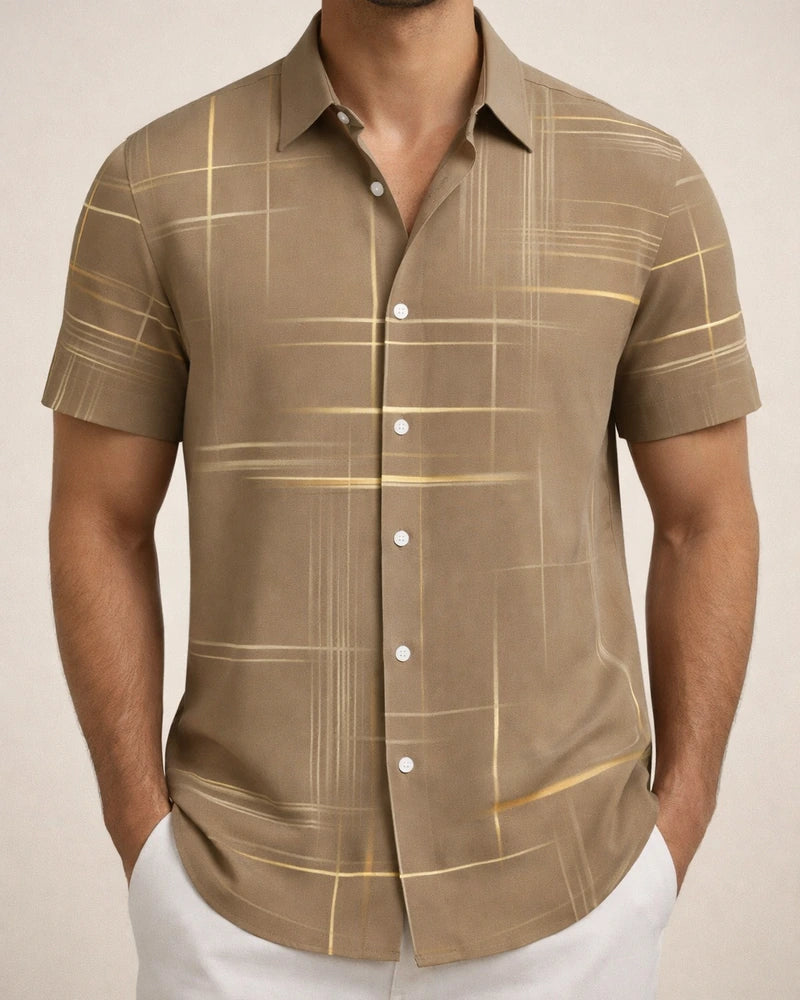 Summer New Arrival 3D Print Men's Short-Sleeve Shirt with Print | JRSEE:415ac1e8-3b95-4649-87fe-a477d029b0d0