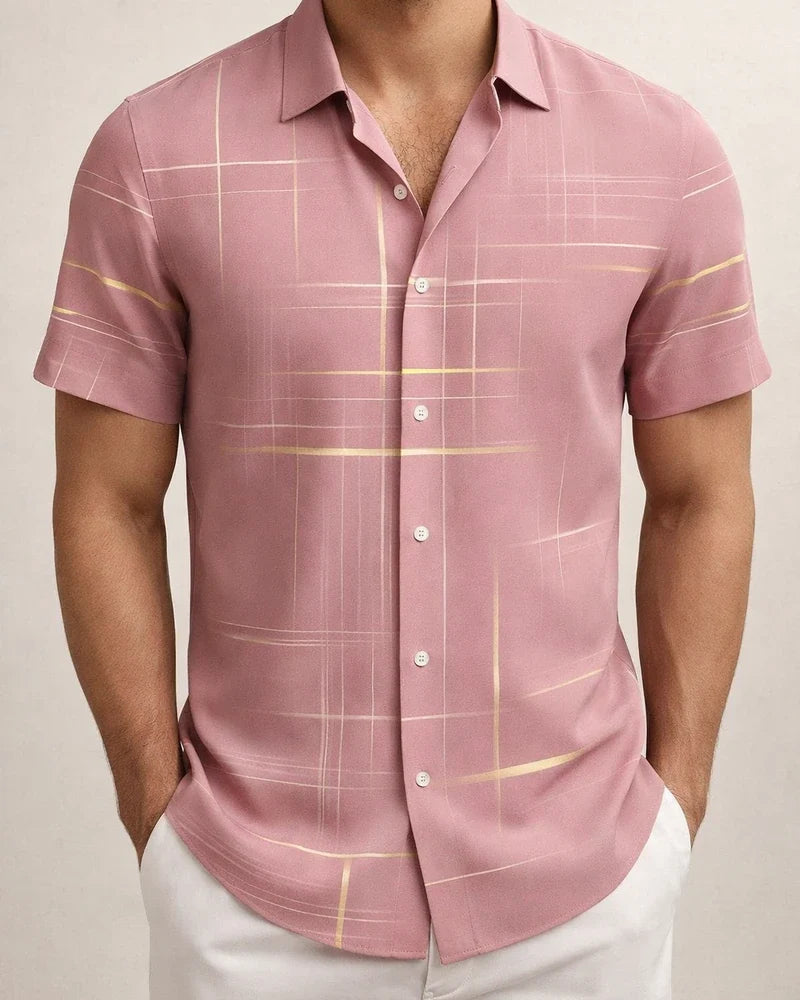 Summer New Arrival 3D Print Men's Short-Sleeve Shirt with Print | JRSEE:62febca4-db70-473a-b829-4d9f96f00a67