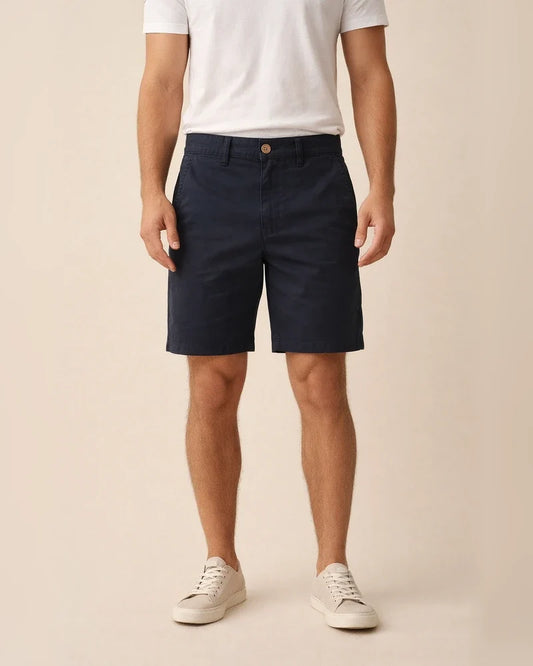 Summer New Cotton Four Pants Men's Casual Slim Straight Work Shorts Micro-stretch Beach Pants | JRSEE:a6e1c794-3067-44c9-8c54-464b9caa309f