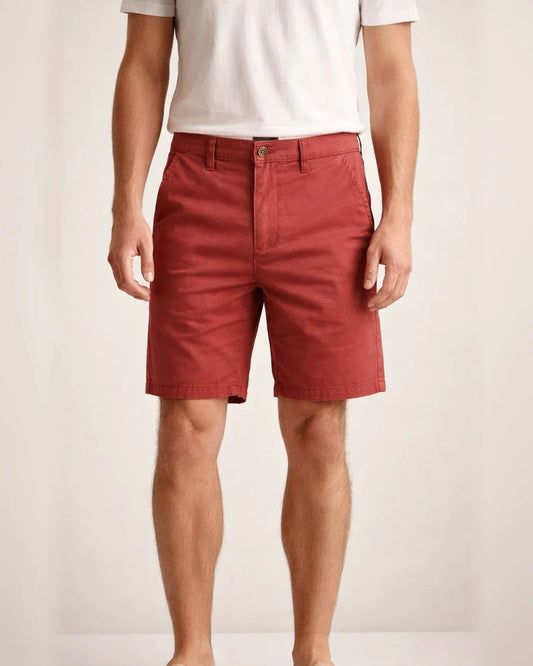 Summer New Cotton Four Pants Men's Casual Slim Straight Work Shorts Micro-stretch Beach Pants | JRSEE:abb7f807-542b-49e5-b222-45cb916fb814