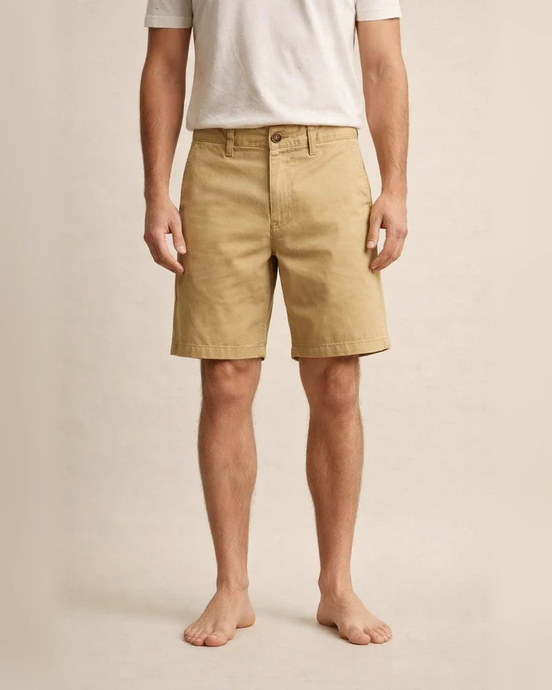 Summer New Cotton Four Pants Men's Casual Slim Straight Work Shorts Micro-stretch Beach Pants | JRSEE:e8a66a2c-6ae5-4043-a933-b8c983e93ecf
