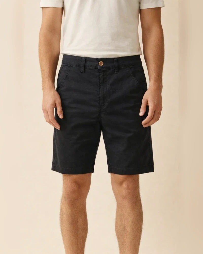 Summer New Cotton Four Pants Men's Casual Slim Straight Work Shorts Micro-stretch Beach Pants | JRSEE:0e28b3e9-29d1-41e5-b2b6-4786adaa6b02