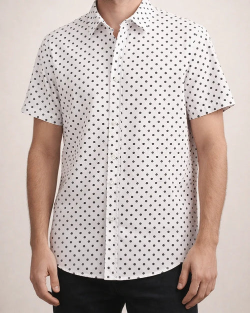 Summer New Men's Large Size Floral Shirt Youthful Popular Fashion Hawaii Wave Point Short-sleeved Shirt | JRSEE:2d0e3382-d051-4451-a4c5-f59d85e23bb1