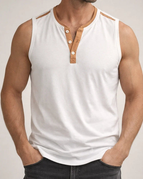 Summer New Men's Sports Sleeveless Casual T-shirt Undershirt | JRSEE:65c84d28-7116-4b2b-9abe-a59a57263147