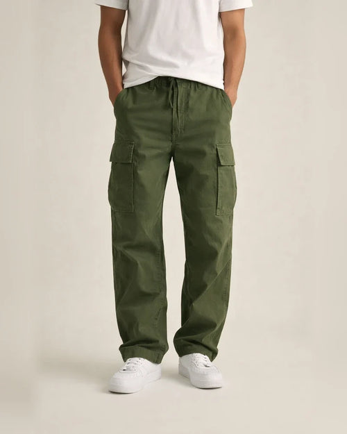 Summer New Men's Work Pants Multi-pocket Solid Color Casual Pants Lace-up Casual Pants | JRSEE:8e5c7a76-27af-402f-be28-847f70fc68b6