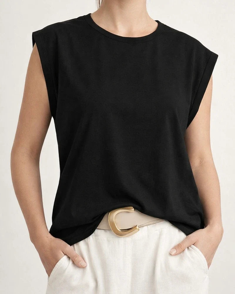 Summer New Round Neck Loose Short-sleeved T-shirt Striped Tops Women Undershirt Macaroon Color Ladies Tops | JRSEE:b8f705b1-8874-4ff8-a4e4-ebb3daa8cfc7