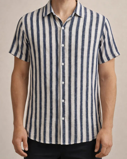 Summer New Stand-up Collar Printed Short-sleeved Men's Floral Shirt Floral Men's Short-sleeved Shirt Men's Clothing | JRSEE:2602deb9-9b4a-43c0-8246-7e4a95a4adf6
