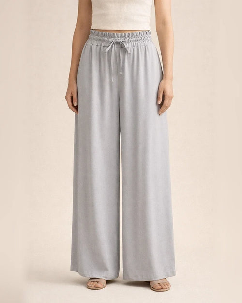 Summer New Women's Wide-legged Pants High-waisted Long Skirt Pants | JRSEE:f3ddf286-defc-4e03-9384-0f766619d7c2