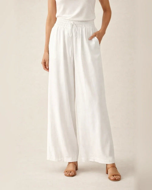 Summer New Women's Wide-legged Pants High-waisted Long Skirt Pants | JRSEE:028d0e79-c154-41ed-81b3-842402a5b815