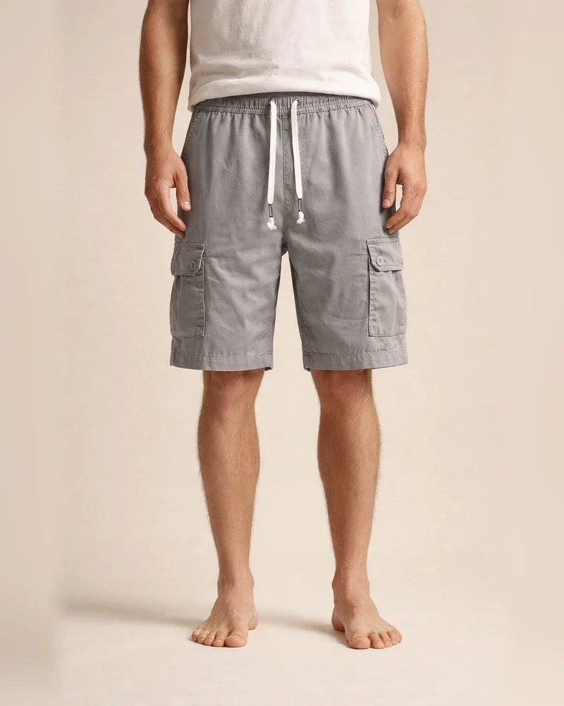 Summer New Work Shorts Men's Large Size Cotton Casual Pants Sports Five-minute Pants | JRSEE:37719dd8-c4c9-4627-8508-6ddf177d95e4