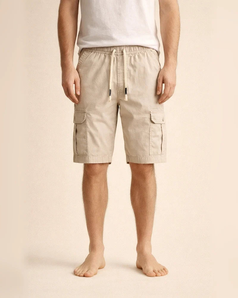 Summer New Work Shorts Men's Large Size Cotton Casual Pants Sports Five-minute Pants | JRSEE:6d8083cc-05ca-4f66-80ee-709c4c1edf71