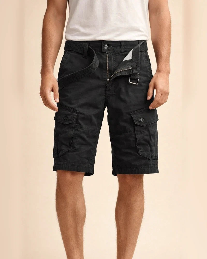Summer Shorts Men's Work Shorts Men's Casual Five Pants Straight Shorts | JRSEE:1de6be34-8b40-4530-94c9-9ae934ca10be