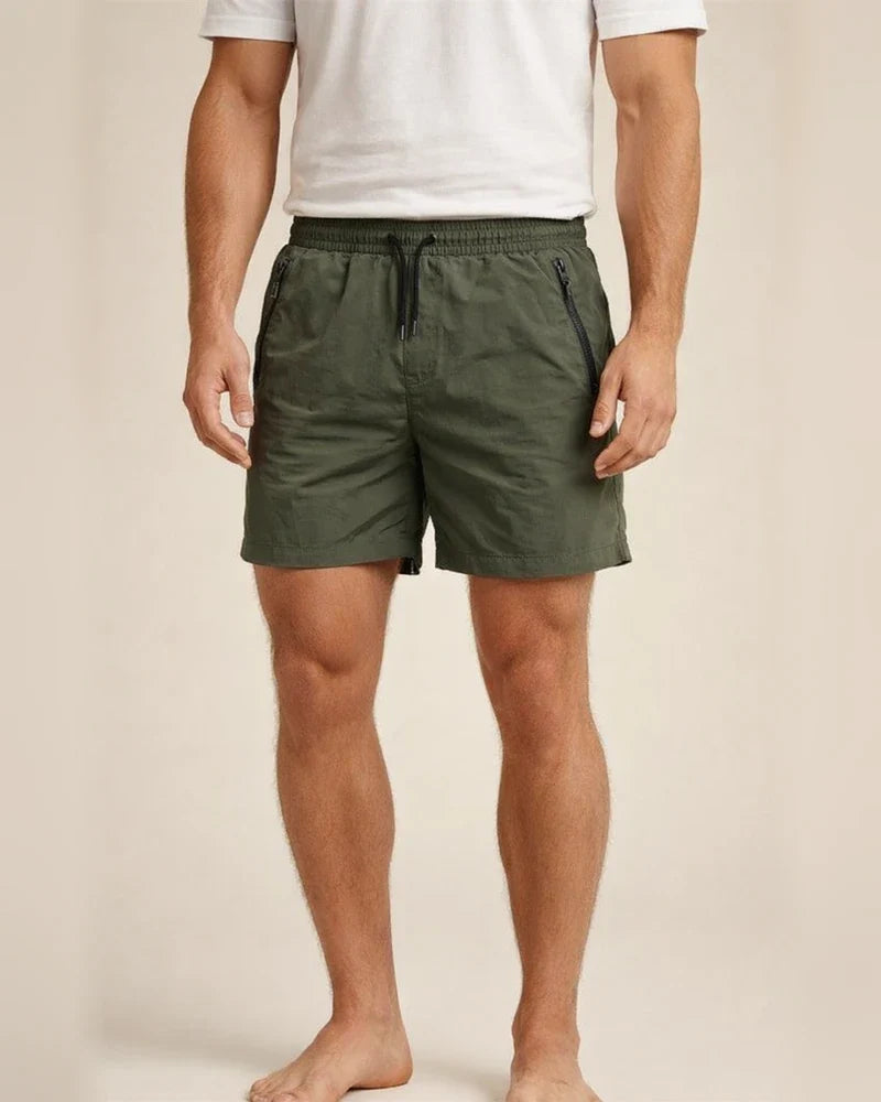 Summer Sweat-absorbing Quick Dry Outdoor Sports Pants Fitness Running Slim Shorts Men's Beach Pants | JRSEE:e27421ce-bfbe-433f-8744-a2bebb3f1a42