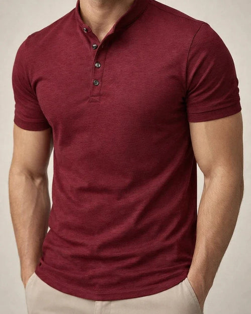 Summer T-shirt Men's Short-sleeved Lapel Sports Casual Solid Color POLO Shirt | JRSEE:646722bb-5f4b-4f81-8d7e-db1ff3697485