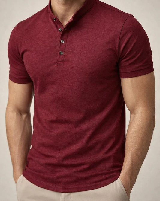 Summer T-shirt Men's Short-sleeved Lapel Sports Casual Solid Color POLO Shirt | JRSEE:646722bb-5f4b-4f81-8d7e-db1ff3697485