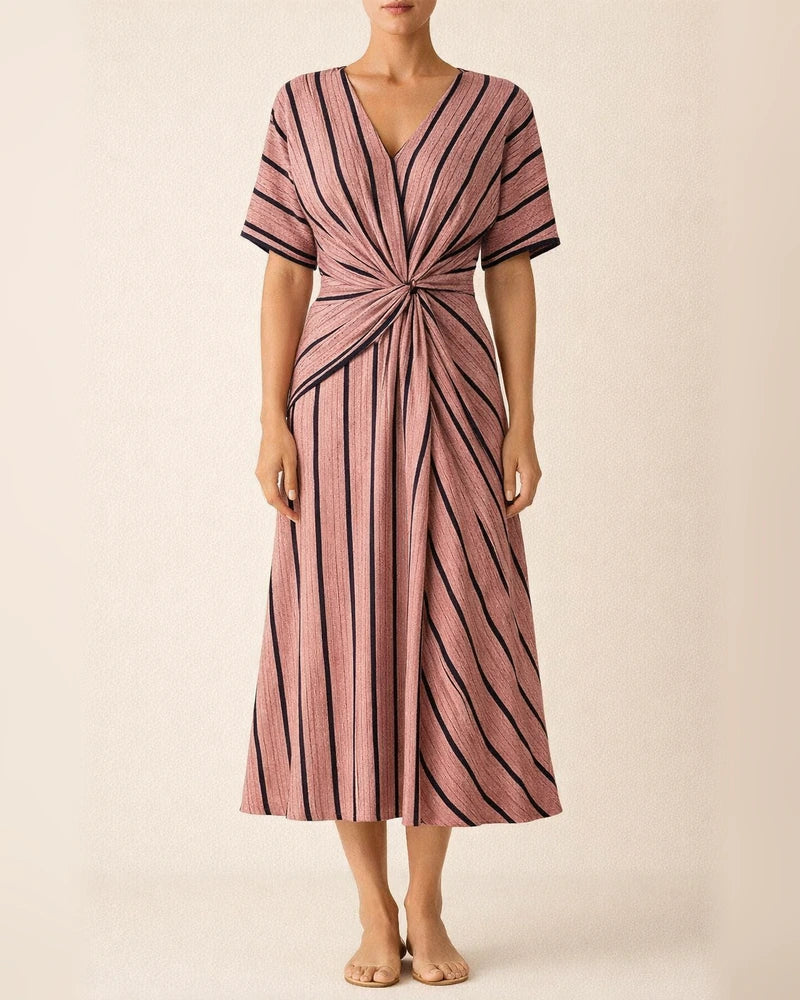 Summer Women's New Bohemian Style Elegant Dress V-Neck Long Skirt | JRSEE:2c578c22-f3de-4d1c-8b29-e8fb5e12ed66