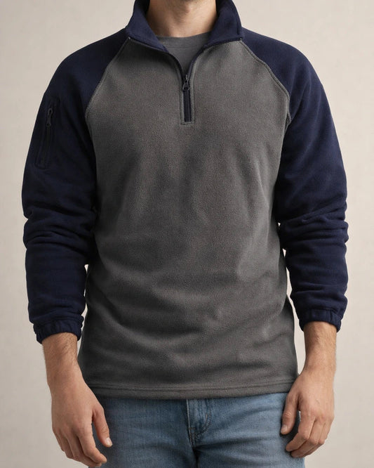 Tactical Fleece Jacket Men's Shaker Fleece Warm Fall and Winter Double-sided Fleece Pullover Zipper Jacket Thickened | JRSEE:a55e3f29-99c0-415a-afa8-6695016ba8b1