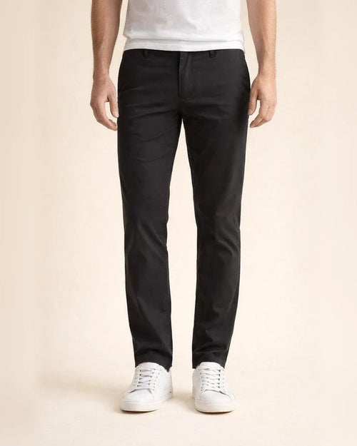 The New Casual Pants Men's Pants Fall Section Business Pants Straight Twill High Elastic Solid Color Cotton Pants | JRSEE:97bedafc-c9ae-4680-a206-0a713870e5b3