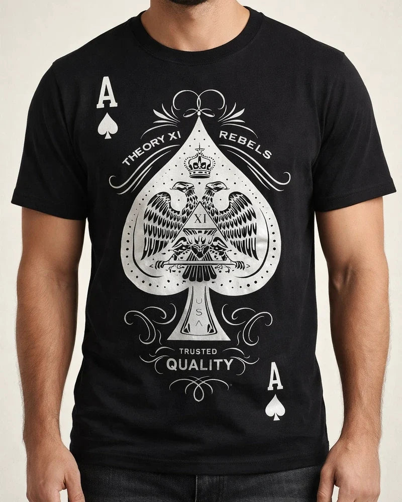 Trendy New Poker 3D Digital Printing Fashion Street Men's Sports Short-sleeved T-shirt | JRSEE:cfe48da0-b91d-40c3-af4a-3e1f4ac4e01a