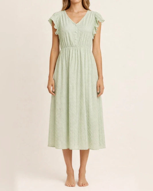 V-neck Pleated Sleeveless Belt Sundress White Dresses | JRSEE:fca5d89f-3946-4a08-ae71-45e1f6a07993