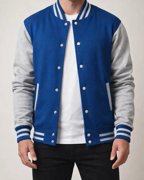 Winter Men's Fleece-Lined Cardigan Jacket Baseball-Style Casual Men's Jacket | JRSEE:1d4c9968-a72d-442f-9b9e-c074ff6d4348