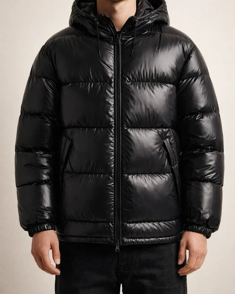 Winter Men's Hooded Quilted Cotton Jacket Warm Coat | JRSEE:50532c9c-fbd3-4dbd-857f-f18c1458f600