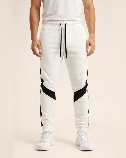 Winter New Arrival Color-Blocked Fleece-Lined Slim-Fit Men's Athletic Pants for Fitness & Casual Wear | JRSEE:e59b1763-cb13-4d05-8878-f3db4300947f