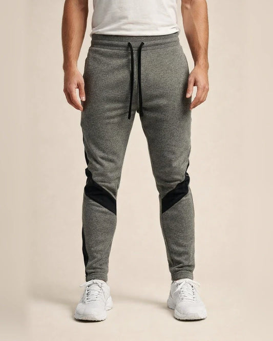 Winter New Arrival Color-Blocked Fleece-Lined Slim-Fit Men's Athletic Pants for Fitness & Casual Wear | JRSEE:9213c8bd-4047-4062-9e6f-183c1d096e96