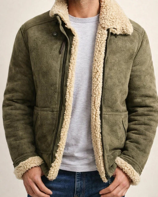 Winter New Faux Fur Jacket Fur One Men's Jacket Thickened Coat | JRSEE:80e14633-32ac-4c7d-92dd-5fd7af6d0921