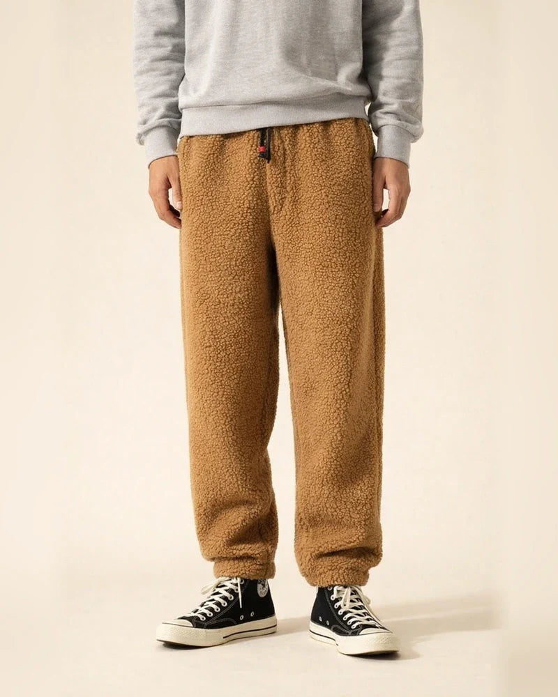 Winter Thickened Men's Casual Shearling Warm Pants Men's Cotton Pants Plus Size Harem Pants | JRSEE:81c6675e-ade3-411a-8156-f65ef5987af9