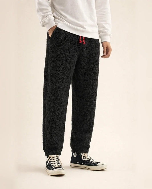 Winter Thickened Men's Casual Shearling Warm Pants Men's Cotton Pants Plus Size Harem Pants | JRSEE:e2913873-14ce-4bcb-b37d-bdcec19ae2a2