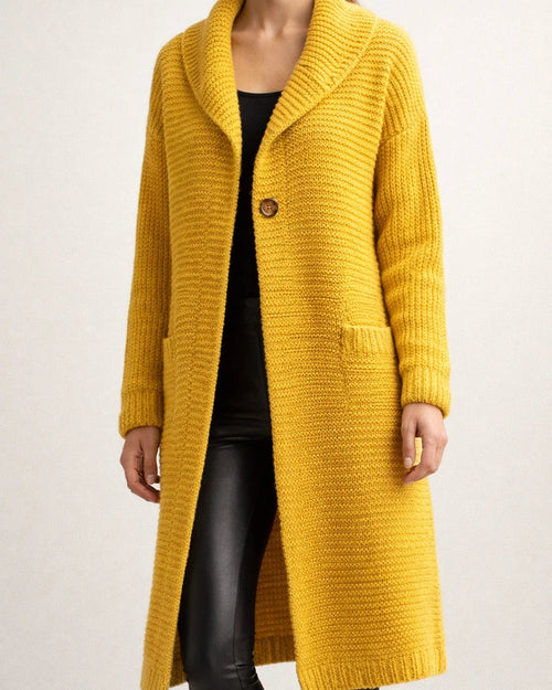 Women's Cardigan Knitted Button Plain Solid Color Stylish Basic Casual Long Sleeve Loose Sweater Cardigans Hooded Fall Winter Green Blue Gray / Chunky | JRSEE:77ce1240-077a-4bda-86d1-fcff94942b25