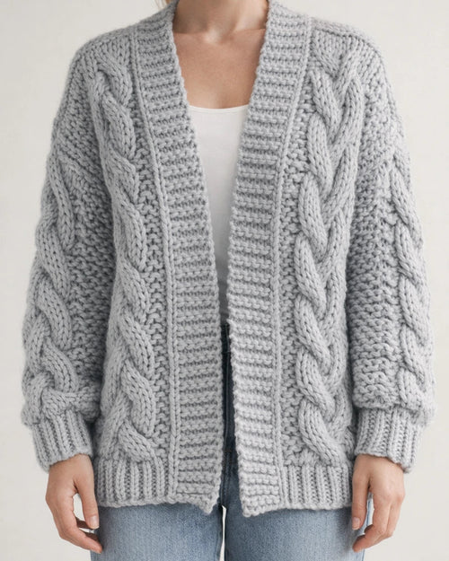 Women's Cardigan Knitted Solid Color Basic Casual Chunky Long Sleeve Loose Sweater Cardigans Hooded Open Front Fall Winter Wine Dusty Rose Gray | JRSEE:e8336264-d583-4dbc-9bf1-5d9ae0990993