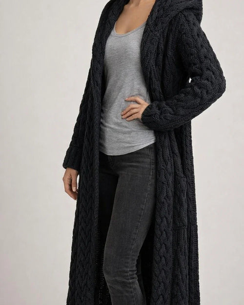Women's Cardigan Knitted Solid Color Basic Casual Cotton Long Sleeve Sweater Cardigans Open Front Fall Winter Wine Red Blue Yellow | JRSEE:5849c784-e231-4502-9abd-d930238e6bc9